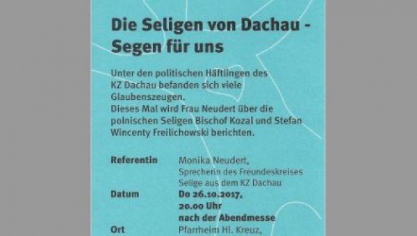 Vortrag 26.10.17 in Dachau